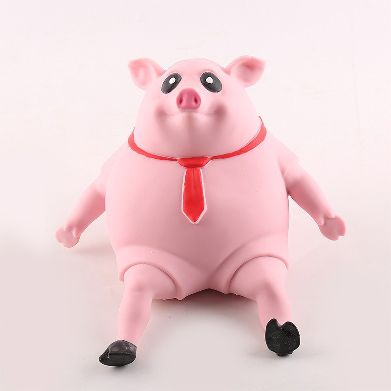 Đồ Chơi Nắn Bóp Đàn Hồi Giảm stress Hình Chú Heo Hoạt Hình