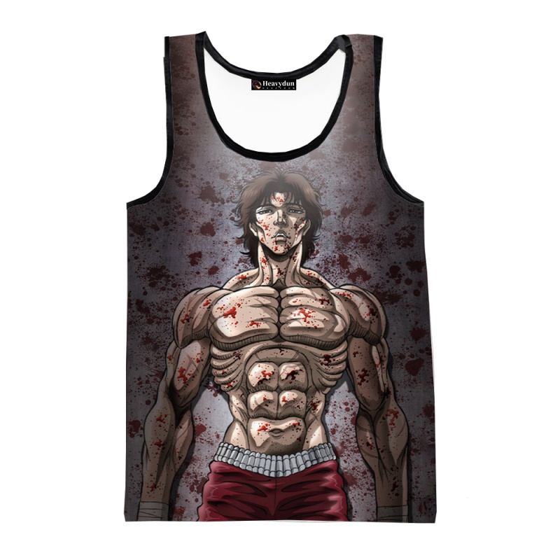 Áo Thun Ba Lỗ In Hình anime 3d Thời Trang Mùa Hè 2023 Phong Cách harajuku Cho Nam