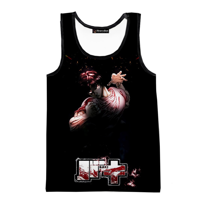 Áo Thun Ba Lỗ In Hình anime 3d Thời Trang Mùa Hè 2023 Phong Cách harajuku Cho Nam