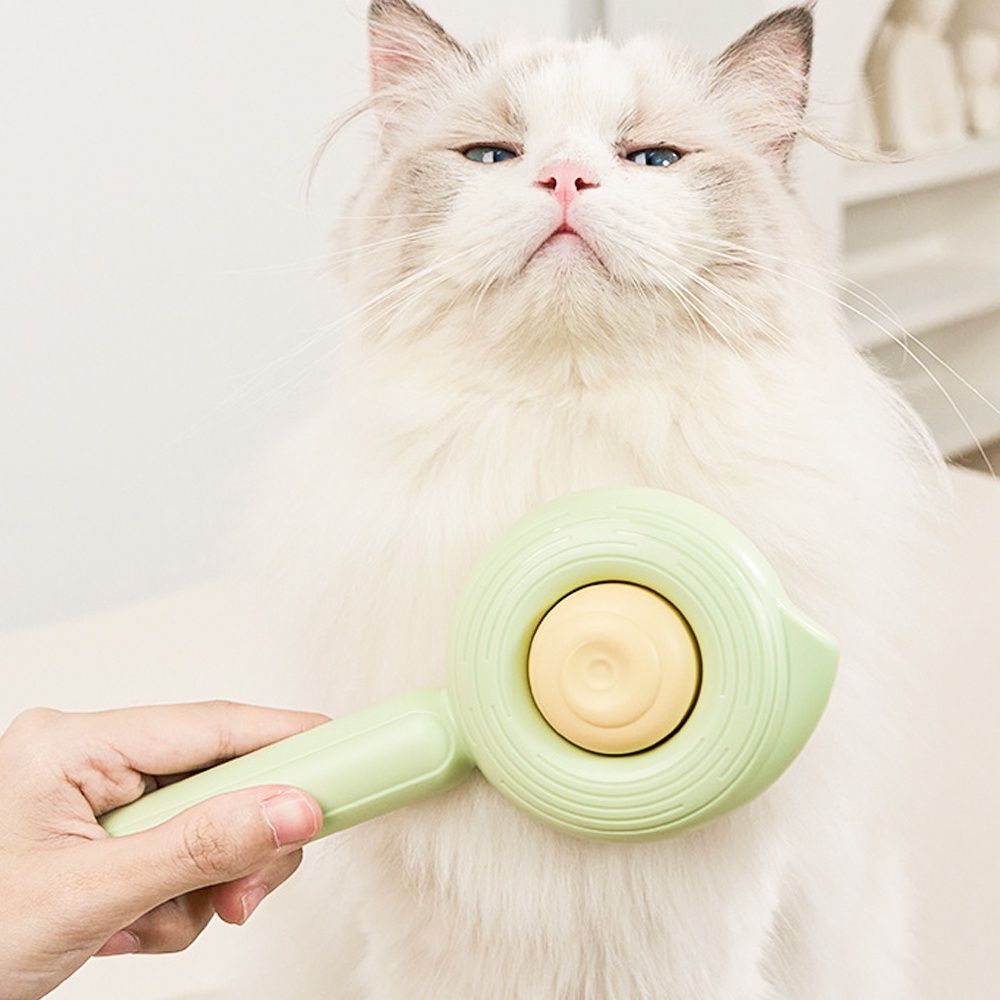 Mới Lược Chải Lông Bằng Thép Không Gỉ Cho Thú Cưng