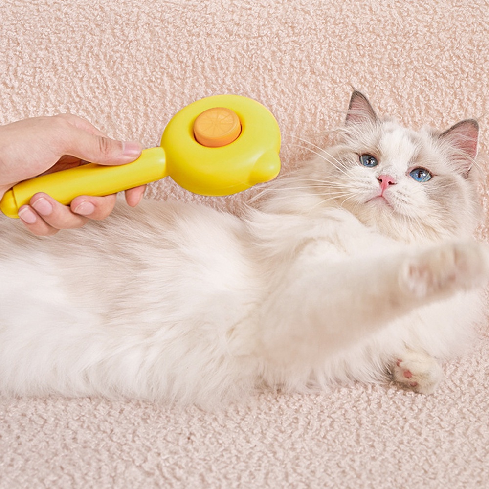 Mới Lược Chải Lông Bằng Thép Không Gỉ Cho Thú Cưng