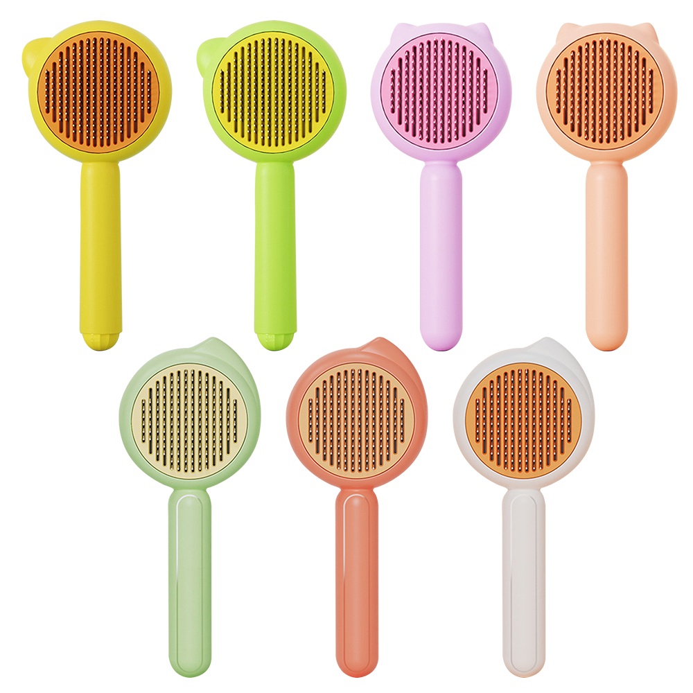 Mới Lược Chải Lông Bằng Thép Không Gỉ Cho Thú Cưng