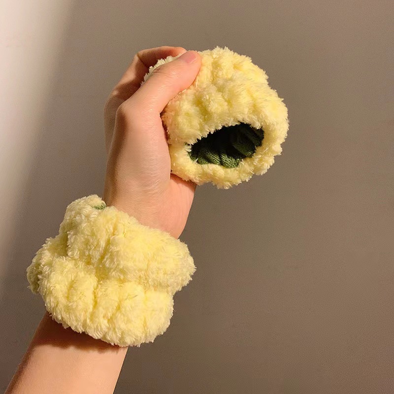Băng Đô Rửa Mặt Hình Quả Dứa Bằng Lông Nhung Dễ Thương Xinh Xắn 202