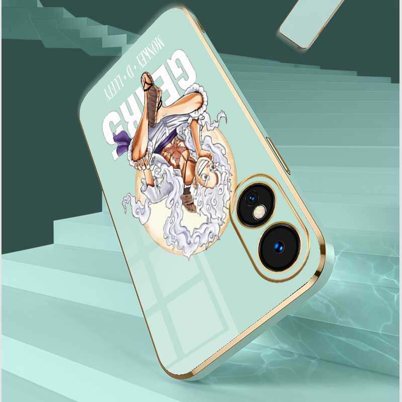Ốp Điện Thoại Silicon Mềm Bảo Vệ camera Hình Nhân Vật nika luffy Cho oppo a78 5g a98 5g oppo reno 8t 4g 5g