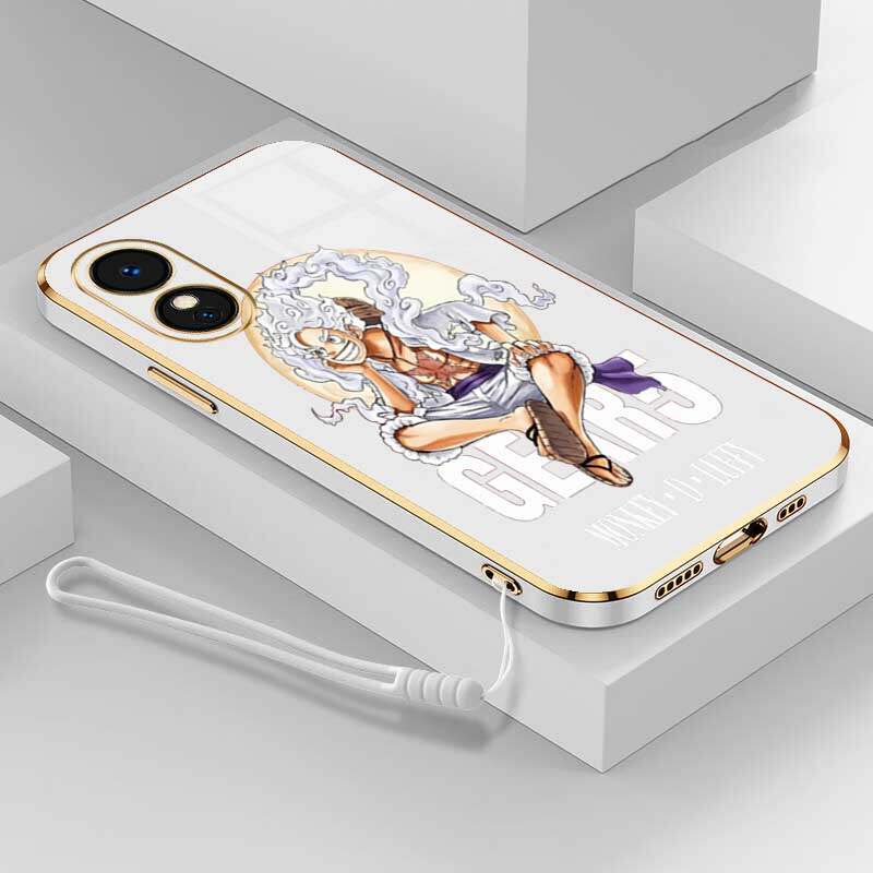 Ốp Điện Thoại Silicon Mềm Bảo Vệ camera Hình Nhân Vật nika luffy Cho oppo a78 5g a98 5g oppo reno 8t 4g 5g