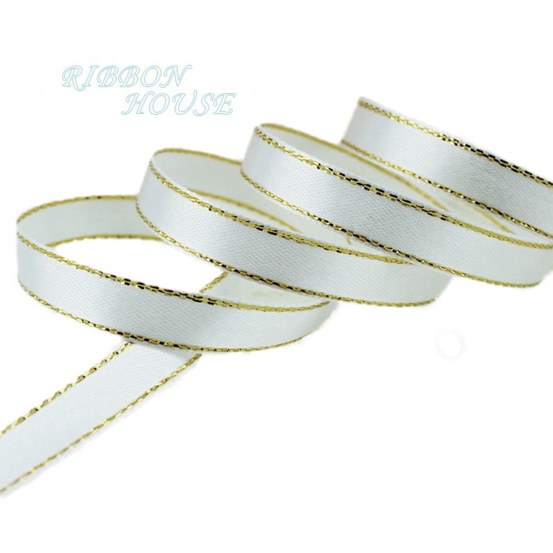 Cuộn dây ruy băng bằng satin 10mm 25 yard cao cấp