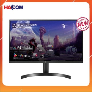 Màn hình lg 27qn600-b - thiết kế thời trang, tinh tế