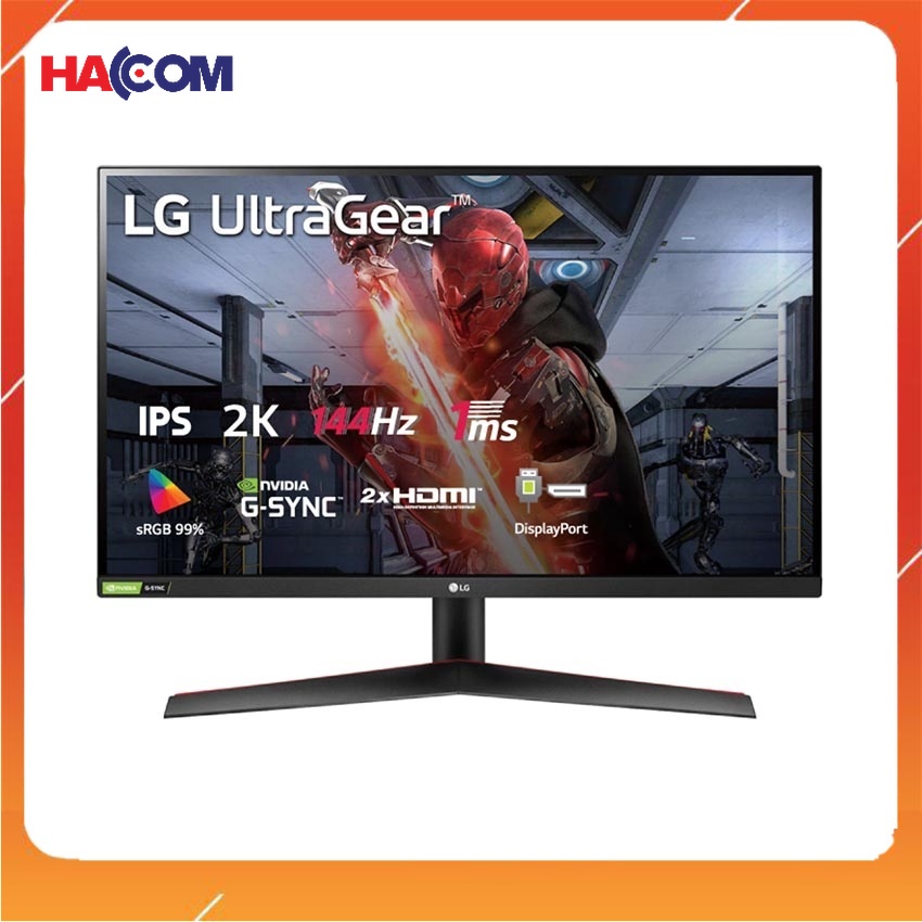Màn hình LG 27GN800-B (27inch/QHD/IPS/144Hz/1ms/280nits/HDMI+DP+Audio/GSync)
