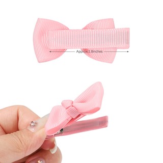 1 Kẹp Tóc Nơ Ruy Băng Dễ Thương 2inch