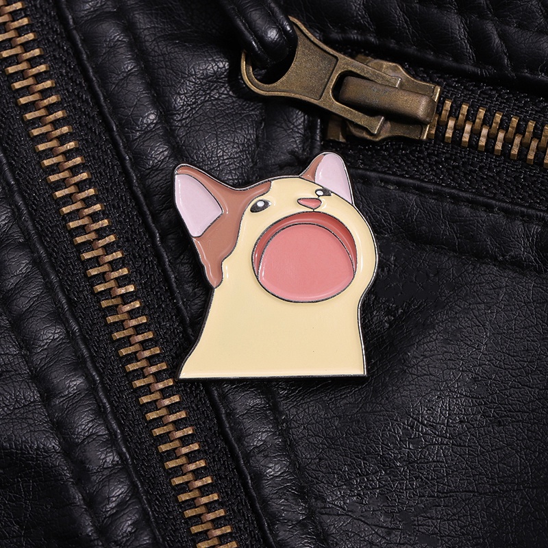 Dễ Thương Ghim Cài Áo Hình Mèo Đáng Yêu