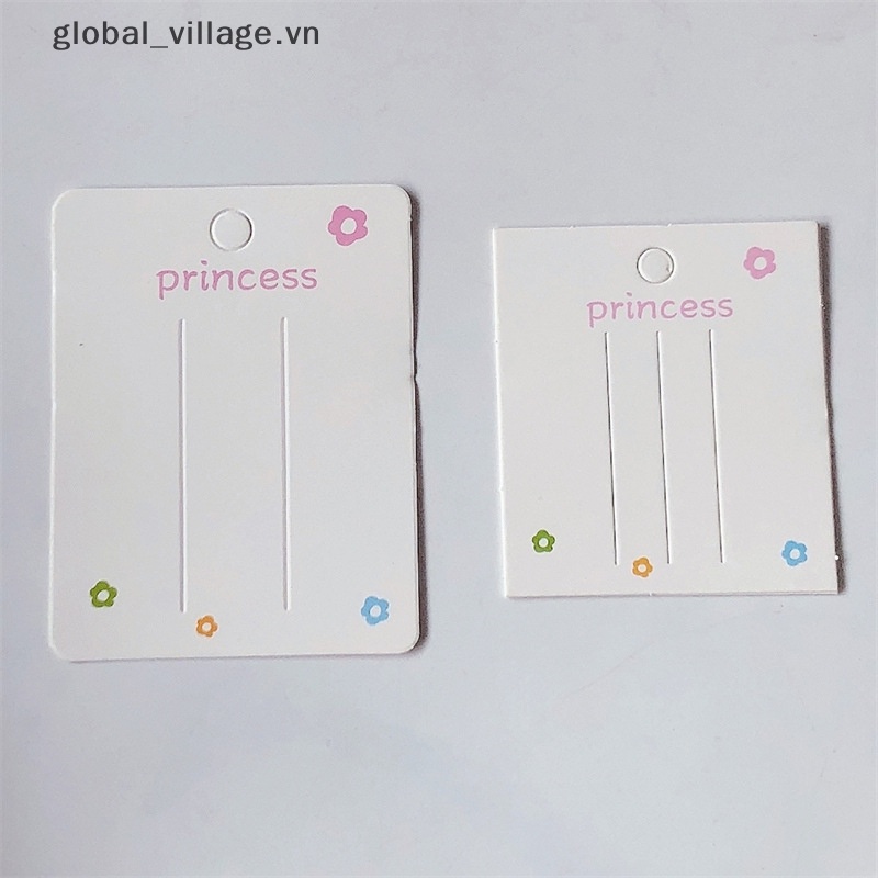 Set 50 Thẻ Kẹp Tóc Trưng Bày Trang Sức Thời Trang