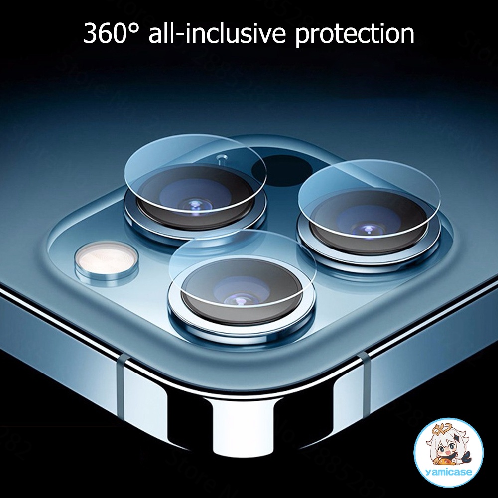 Miếng Dán Bảo Vệ Ống Kính Máy Ảnh Đính Kim Cương 0.25mm 0.25mm Cho iphone 15 11 12 13 14 pro max