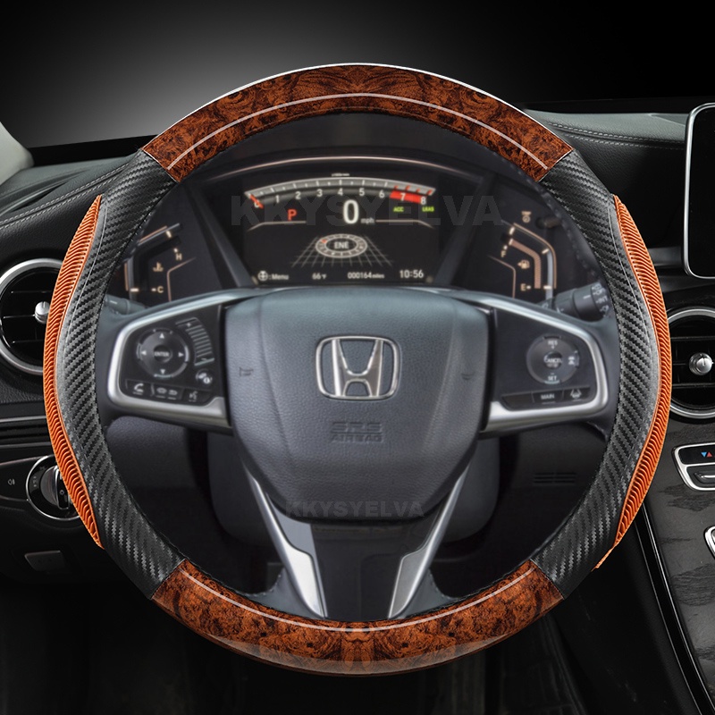 Vỏ Bọc Vô Lăng Xe Hơi Vân Gỗ Cho honda crv 2017-2022 2023 Clary 2016-2018 civic10th 2016-2022