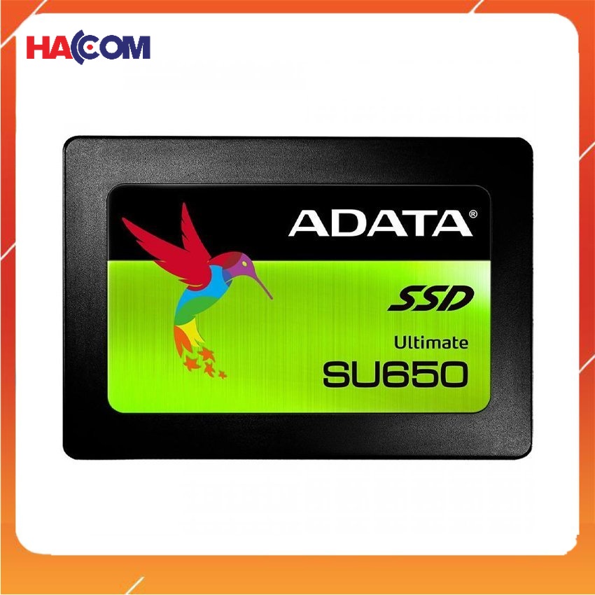 Ổ cứng SSD Adata SU650 120GB 2.5 inch SATA3 Tốc độ siêu nhanh - Hoạt động êm ái