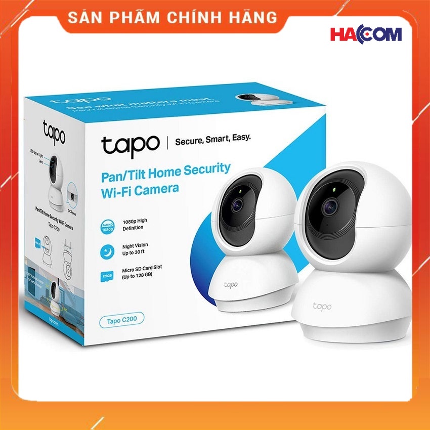 CAMERA IP WIFI TP-LINK TAPO C200 1080P 2MP - Camera an ninh dành cho gia đình