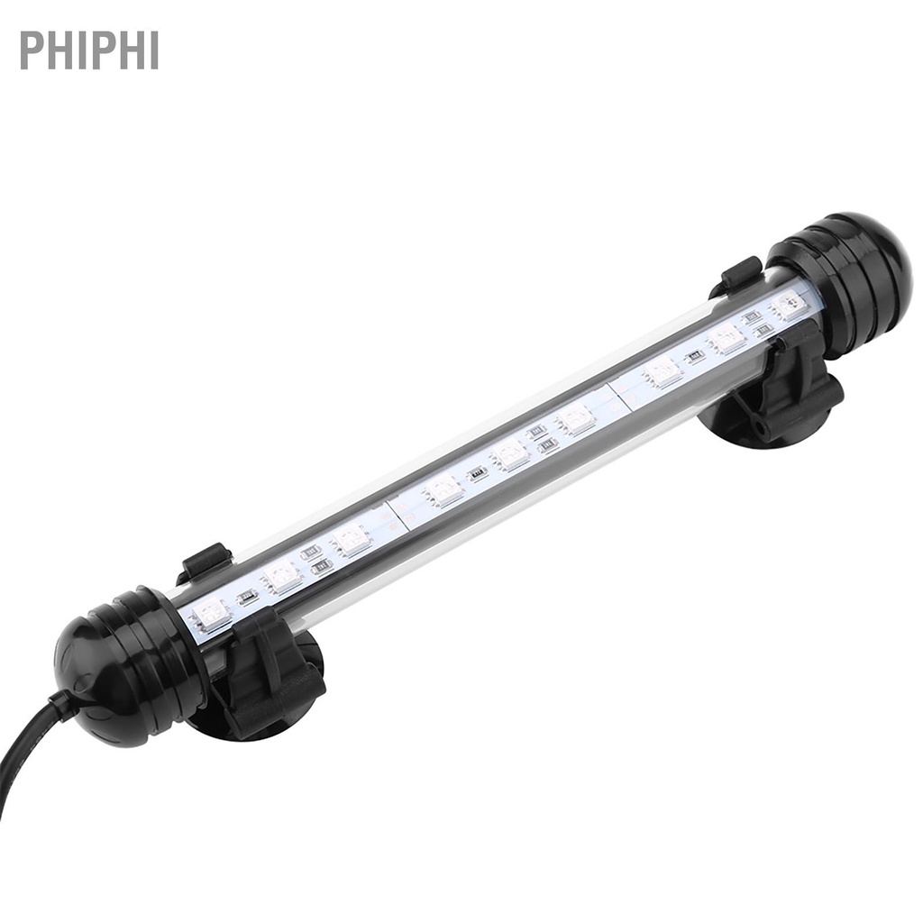 PHIPHI Có hàng sẵn Đèn LED bể cá dày chịu nhiệt Ánh sáng trang trí hồ 110 ~ 240V