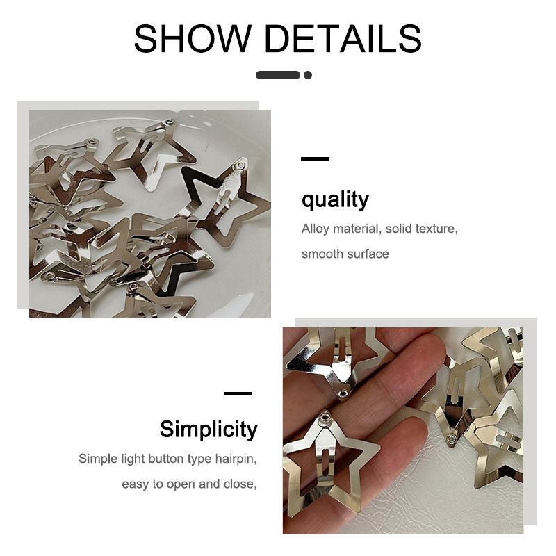 Kẹp Tóc BB Hình Bướm Kim Loại Dễ Thương Ngọt Ngào Cho Nữ