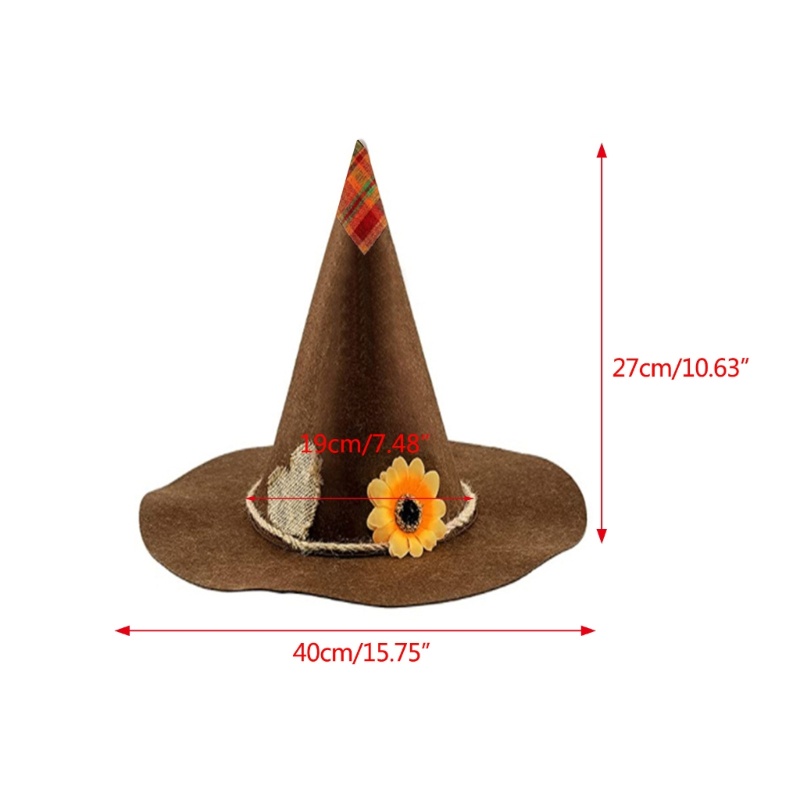 Treeling Nón Phù Thủy Hóa Trang halloween Cho Người Lớn Và Trẻ Em