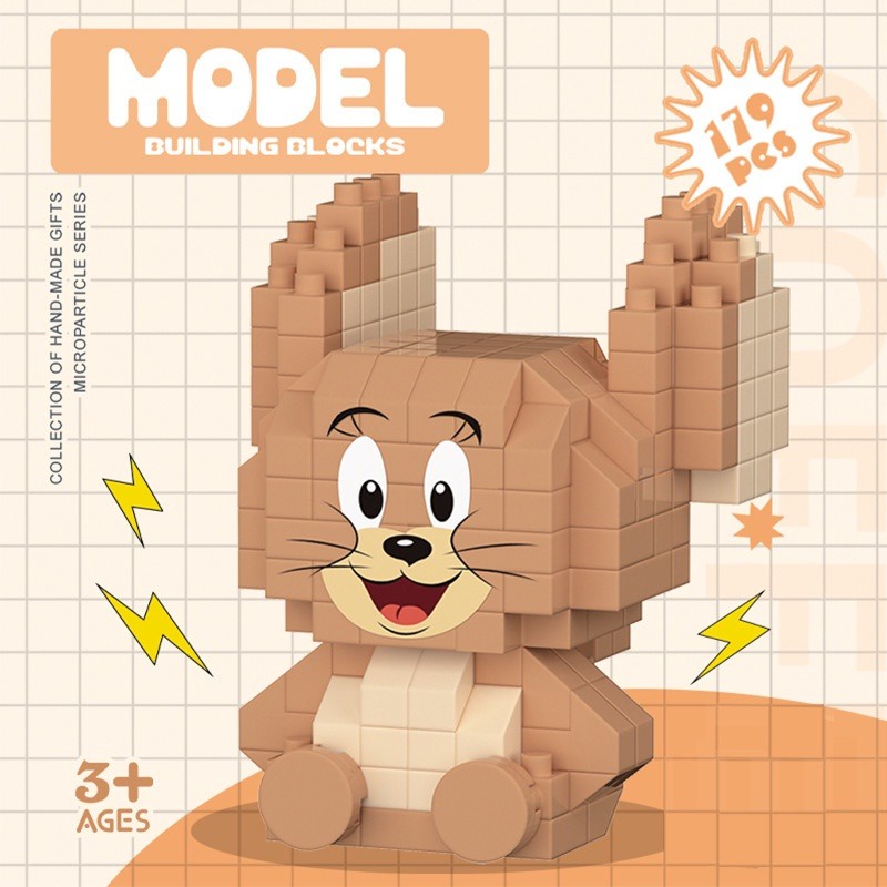 Bộ Đồ Chơi Lắp Ráp Hình Gấu Trúc Cho Bé