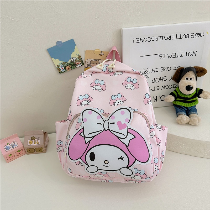 Sanrio Balo Vải oxford In Họa Tiết Hoạt Hình Dễ Thương Thời Trang Mùa Hè Cho Bé Mẫu Giáo