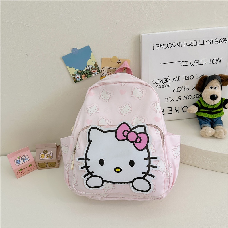 Sanrio Balo Vải oxford In Họa Tiết Hoạt Hình Dễ Thương Thời Trang Mùa Hè Cho Bé Mẫu Giáo
