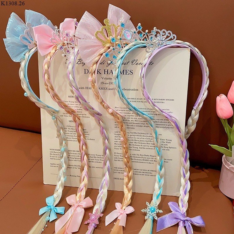 Bờm tóc công chúa cho bé