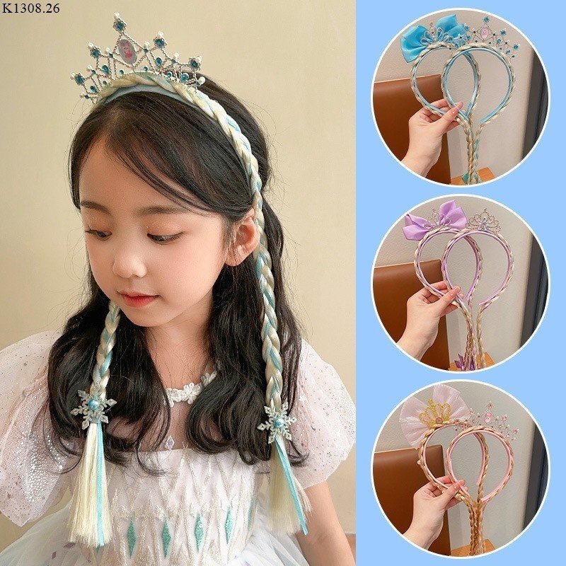 Bờm tóc công chúa cho bé