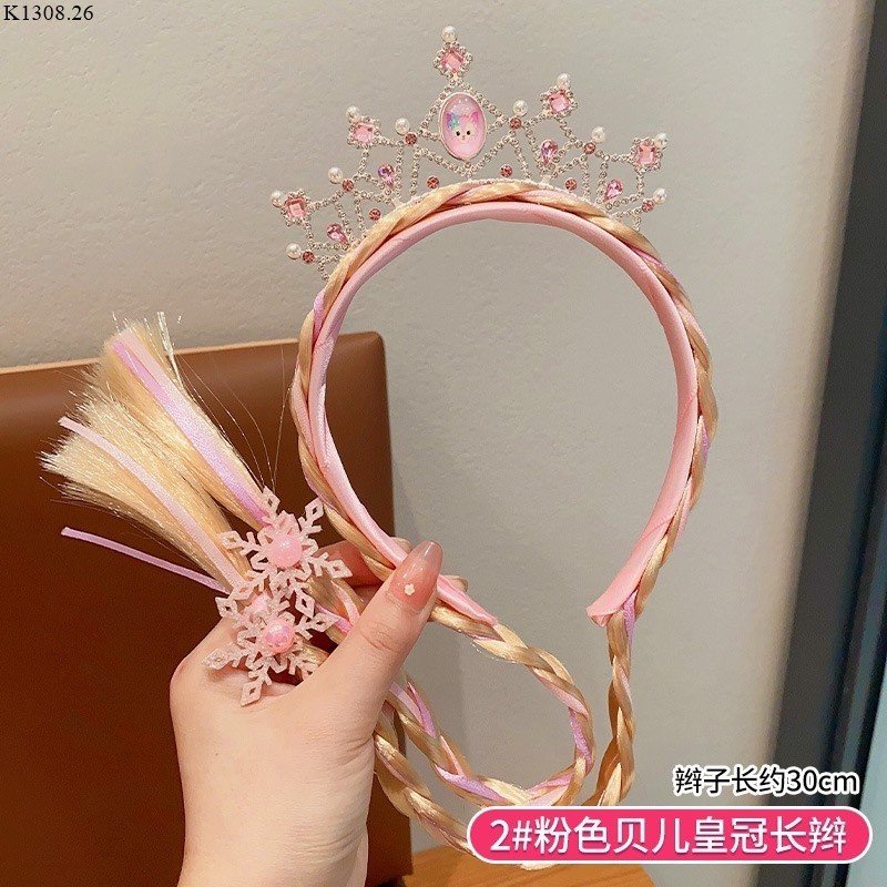 Bờm tóc công chúa cho bé