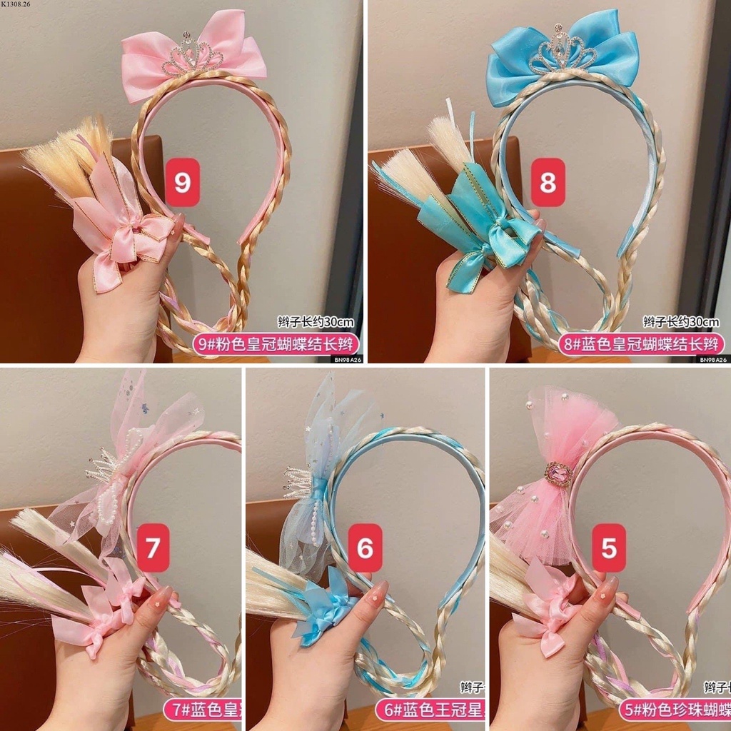 Bờm tóc công chúa cho bé