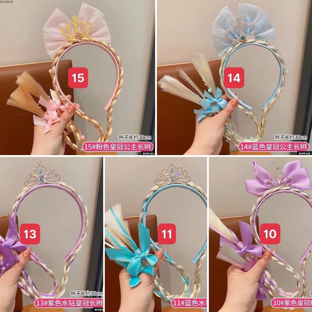 Bờm tóc công chúa cho bé