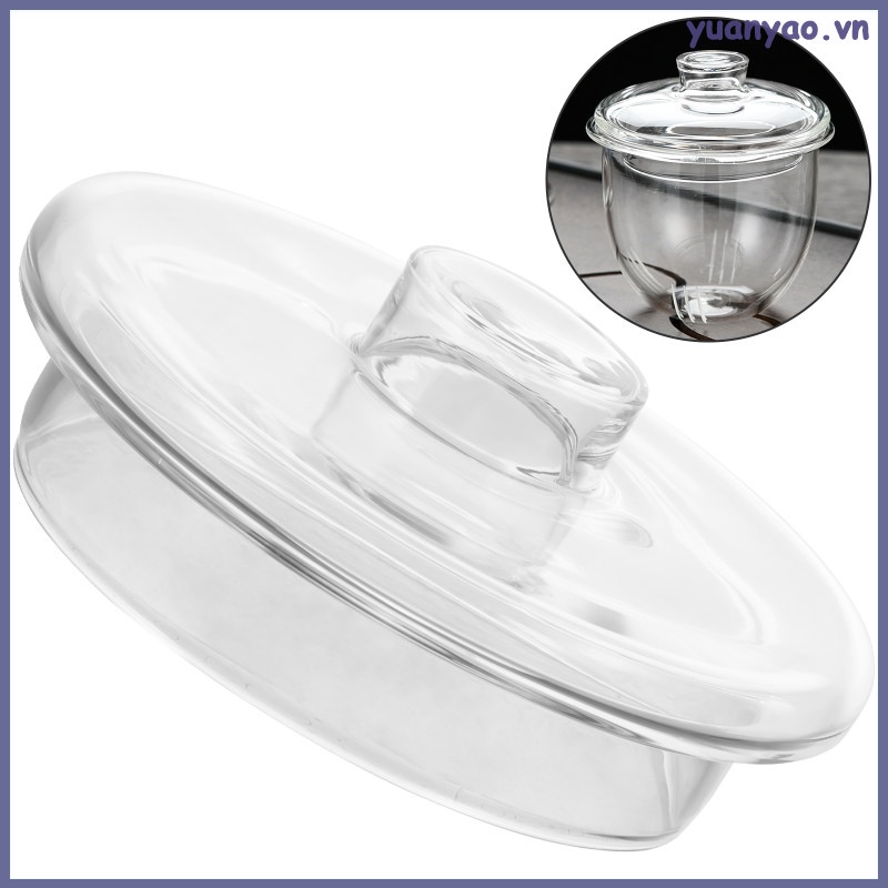 Nắp Ấm Trà Thay Thế Hình Hoa Lá Trong Suốt