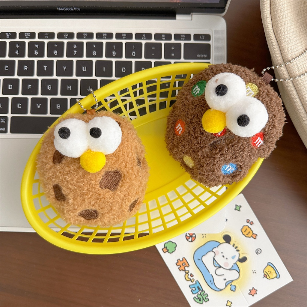 Hoạt Hình Móc Khóa Hình Thú Nhồi Bông Đáng Yêu Cho Cặp Đôi