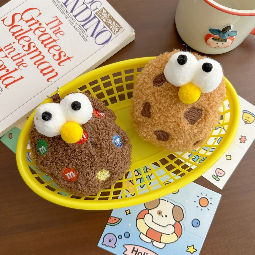 Hoạt Hình Móc Khóa Hình Thú Nhồi Bông Đáng Yêu Cho Cặp Đôi