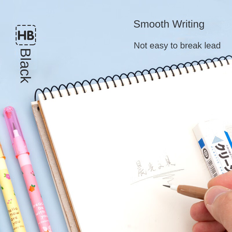 M&G Bút Chì Vẽ Hình Quả Trứng Không Gây Khó Chịu Không Đổi Màu Sắc Ngẫu Nhiên Dành Cho Học Sinh 1 Cái