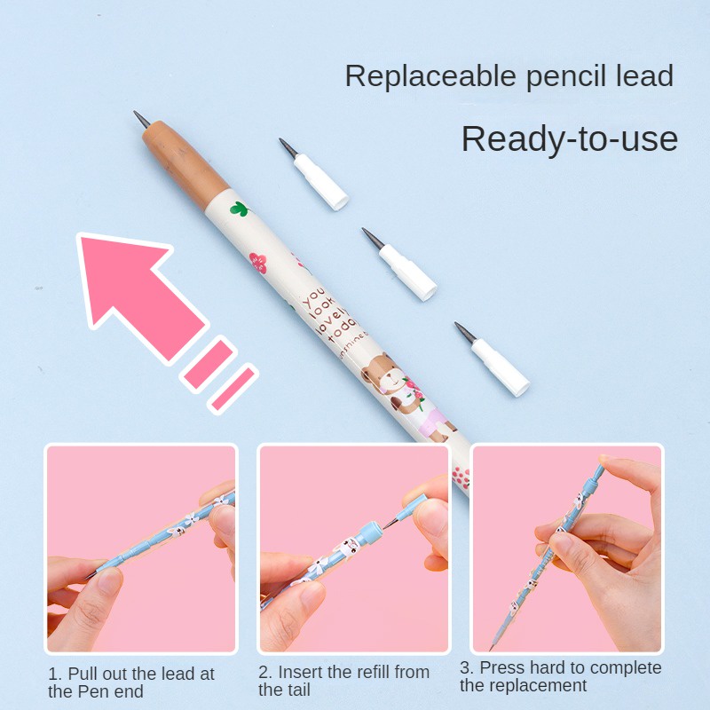 M&G Bút Chì Vẽ Hình Quả Trứng Không Gây Khó Chịu Không Đổi Màu Sắc Ngẫu Nhiên Dành Cho Học Sinh 1 Cái