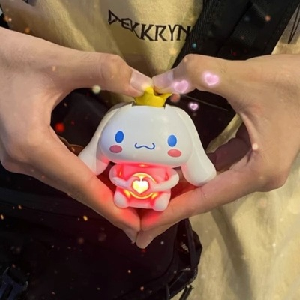 Chú Chó cinnamon Nhồi Bông Đáng Yêu Làm Quà Sinh Nhật Hoàn Hảo Với Đèn Sáng Tạo