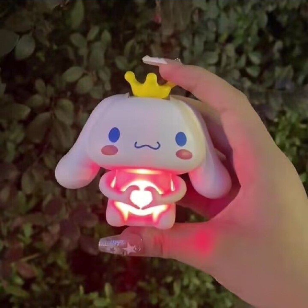 Chú Chó cinnamon Nhồi Bông Đáng Yêu Làm Quà Sinh Nhật Hoàn Hảo Với Đèn Sáng Tạo