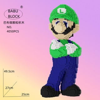 Đồ chơi lắp ráp Mario Nintendo đồ chơi xây dựng trò chơi 3D đồ chơi xếp hình trang trí ba chiều
