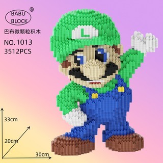 Đồ chơi lắp ráp Mario Nintendo đồ chơi xây dựng trò chơi 3D đồ chơi xếp hình trang trí ba chiều
