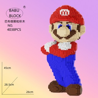 Đồ chơi lắp ráp Mario Nintendo đồ chơi xây dựng trò chơi 3D đồ chơi xếp hình trang trí ba chiều