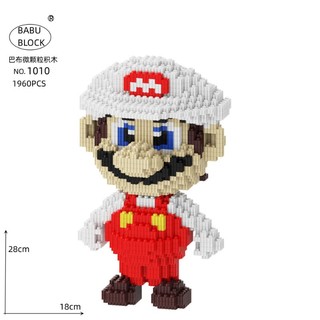 Đồ chơi lắp ráp Mario Nintendo đồ chơi xây dựng trò chơi 3D đồ chơi xếp hình trang trí ba chiều