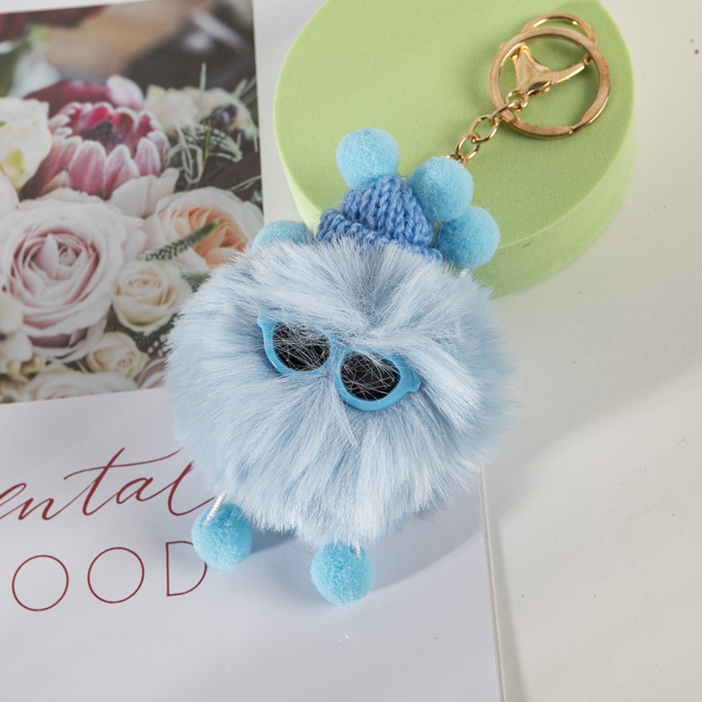 Buym2 Móc Khóa Quả Bóng Nhỏ Hoạt Hình Dễ Thương Tinh Tế Trang Trí Ba Lô / Móc Khóa Sử Dụng Hàng Ngày