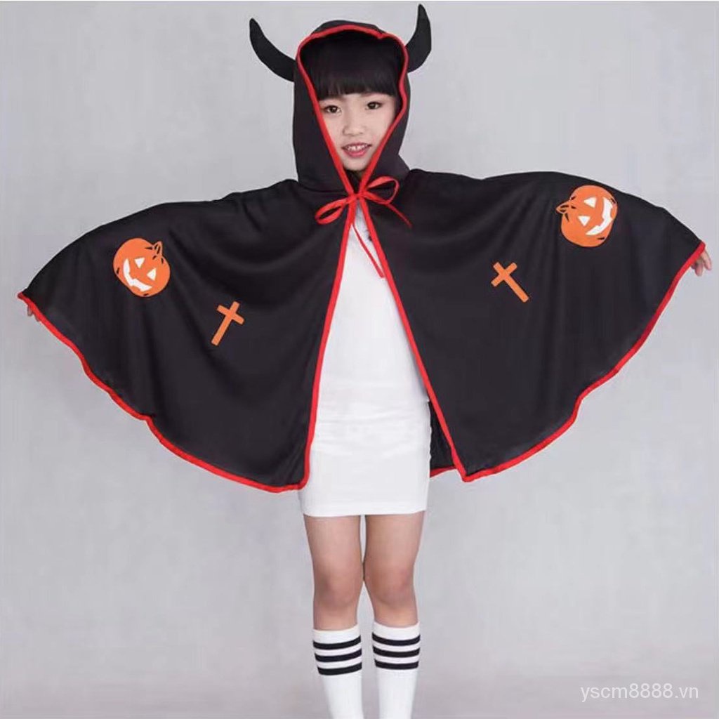 Áo Choàng Hóa Trang halloween Độc Đáo Cho Bé