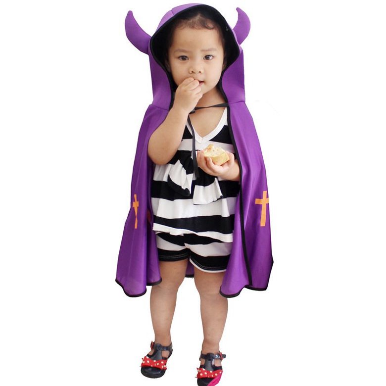 Áo Choàng Hóa Trang halloween Độc Đáo Cho Bé