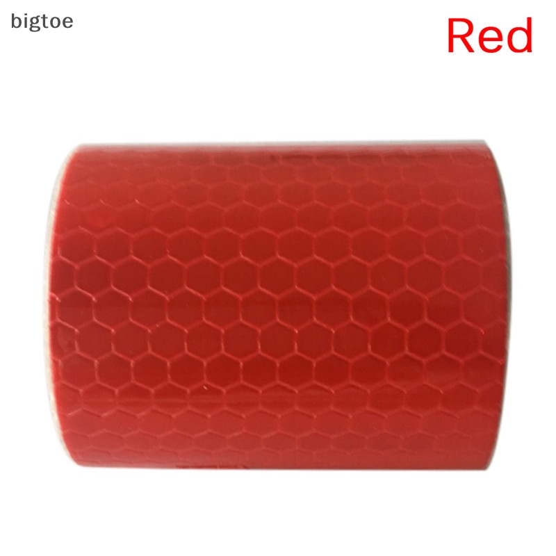 Bigtoe Cuộn Băng Keo Dán Phản Quang Cảnh Báo An Toàn 5Cmx1M
