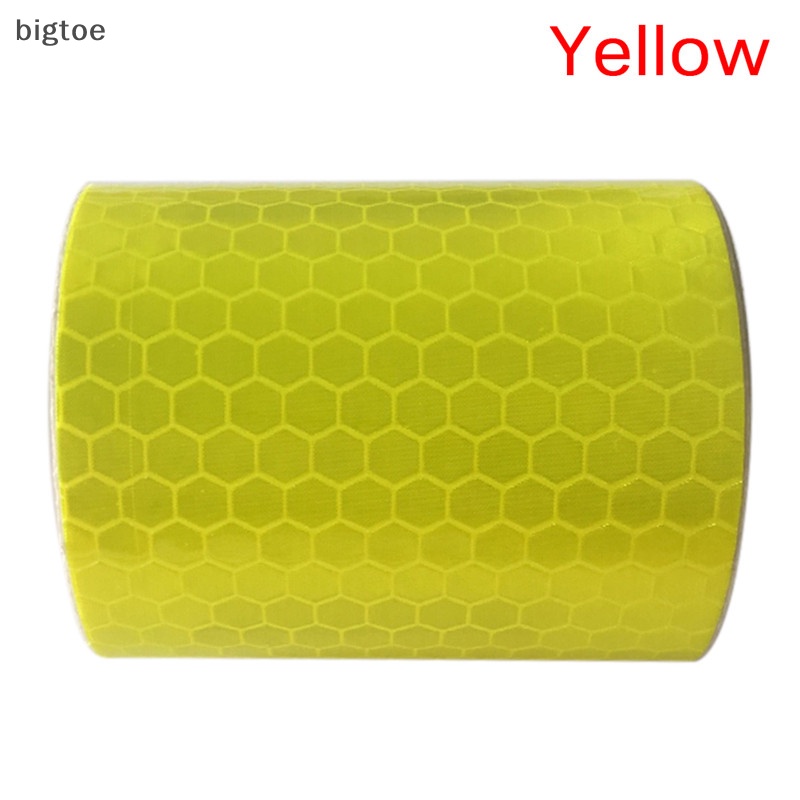 Bigtoe Cuộn Băng Keo Dán Phản Quang Cảnh Báo An Toàn 5Cmx1M