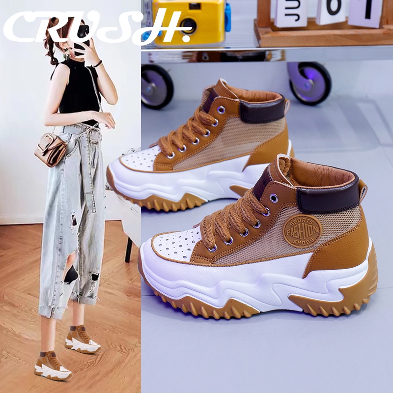 CRUSH giày thể thao  nữ giày 2023 Thời trang thể thao và giải trí HOTSALE B95F3N1