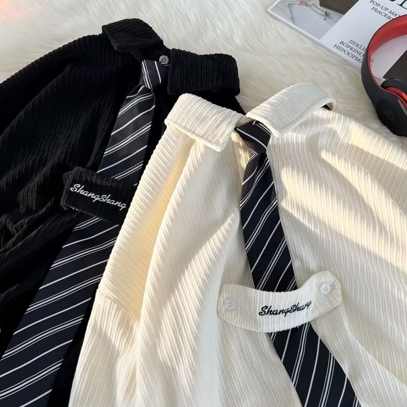 Áo Sơ Mi Tay Ngắn Dáng Rộng Màu Trơn Phong Cách Đường Phố Mỹ Thời Trang Mùa Hè 2023