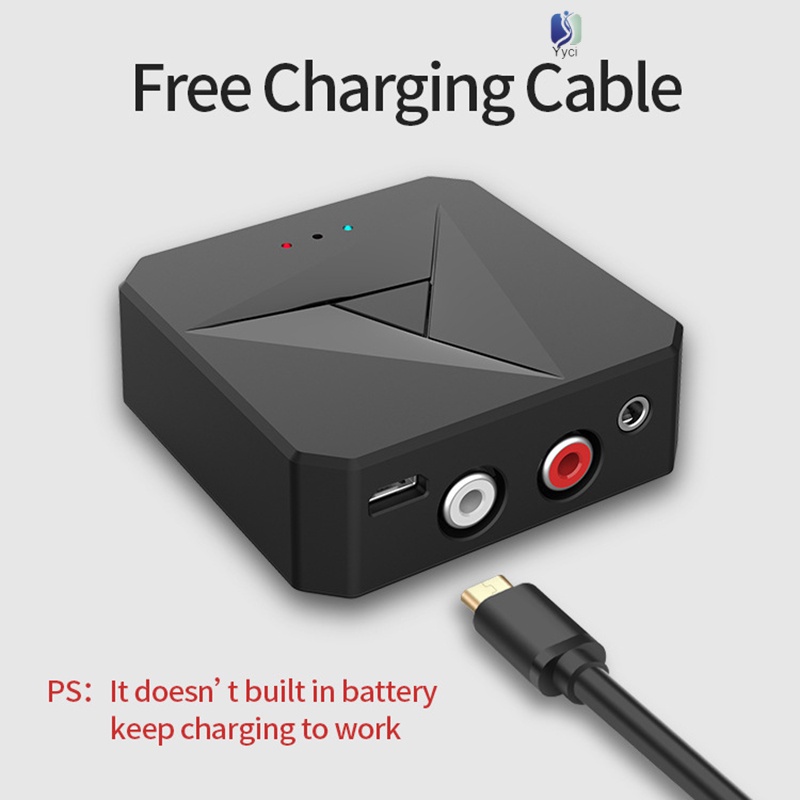Bộ Thu Phát bluetooth nfc 2 Trong 1 usb 3.5mm aux rca Mới