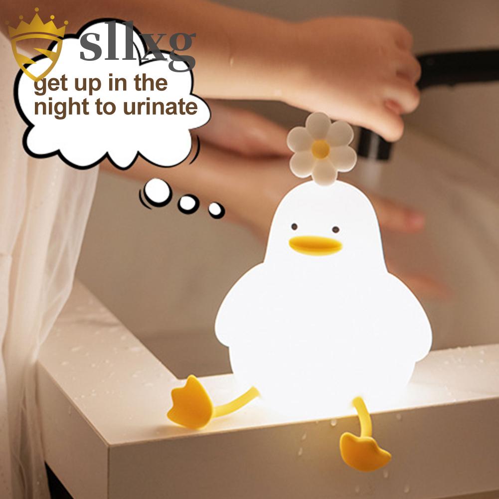 Đèn Bàn 3 Bóng Led Hình Chú Vịt Dễ Thương Có Thể Thay Đổi Được Làm Quà Tặng Cho Bé Trai Bé Gái